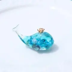 【キーホルダー/オブジェ】海と3種の天然石
