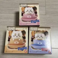 新品ちいかわキャラテアートケース 4個セット ちいかわ カニちゃん シーサー