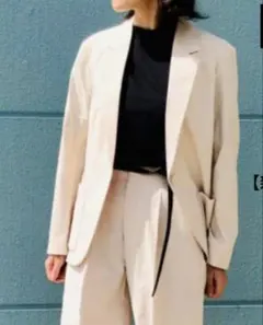 ●美品●ユニクロ×セオリー 感動ジャケット●Mサイズ　アイボリー