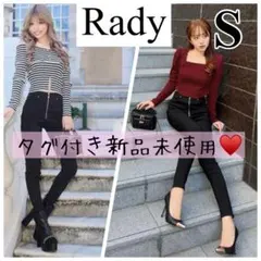 タイムセール♡Rady 美脚スキニー S ブラック 新品未使用のサムネイル