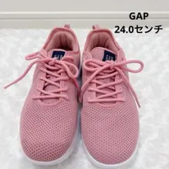 GAP ピンク メッシュ スニーカー24.0センチ　新品のサムネイル