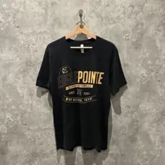 【送料無料】USA古着 Eagle pointe フロントプリント Tシャツ