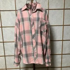 シャツ 長袖 チェック