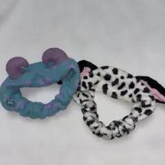 ★Disney ★ヘアバンド101匹わんちゃん モンスターズインクサリー セット