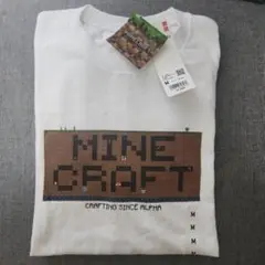 ユニクロ 新品タグ付き UNIQLO マイクラ Tシャツ ホワイト M