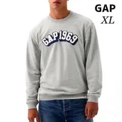 美品 GAP メンズ トレーナー グレー XL