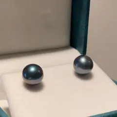 新品 贅沢 ラグーン級 深みがあるピーコックカラー天然タヒチパール
