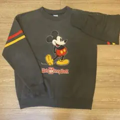 希少 80s USA製 ヴィンテージ ディズニー ミッキー スウェットトレーナー