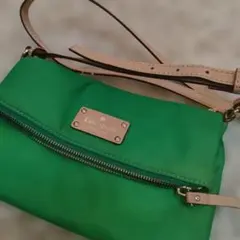 Kate Spade グリーン ショルダーバッグ