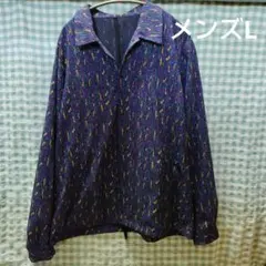 アーバンリサーチセンスオブプレイス　柄シャツジャケット　ブルゾン　アウター