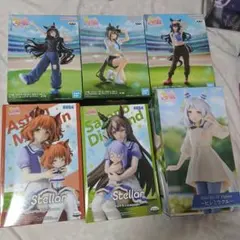 327】ウマ娘 フィギュア 7個セット 未開封 まとめ売り シュヴァル