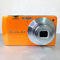 CASIO EXILIM EX-S200 オレンジ 液晶ヤケ・撮影画像に影響無し - メルカリ