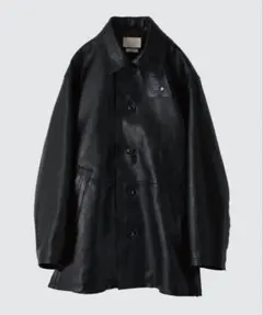 【訳あり美品】HERILL ブラックシープカーコート HERILL(へリル)24AW 