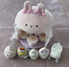 すみっコぐらし ふしぎなうさぎのおにわ てのりぬいぐるみ まとめ売り しろくま