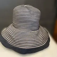 APPiAストライプ柄ハット 57.5cm