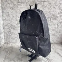新品未使用✨OUTDOOR PRODUCTS リュック コスモ柄 宇宙柄　黒A4のサムネイル