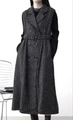 新品未使用✨ AZUL by moussy ツイード ジレ ワンピース M値下げ