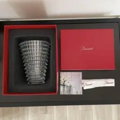 バカラ（Baccarat） エンパイア 花瓶 フラワーベース 金彩 箱付き