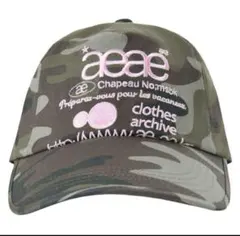 【新品未使用】aeaeキャップ 迷彩 カモフラージュ デザイン 新品タグ付き