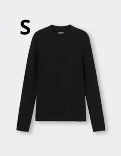 【GU】リブタートルネックセーター(長袖) Sサイズ