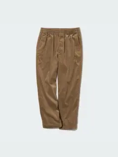 新品★ユニクロ★メンズタックワイドパンツ★コーデュロイSサイズ