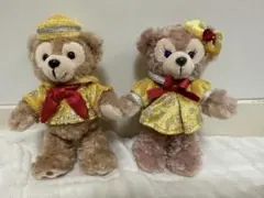 ダッフィー、シェリーメイぬいぐるみバッジ