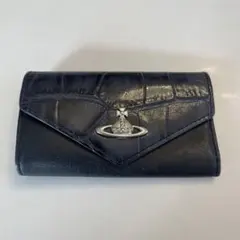 Vivienne Westwood ネイビー レザーキーケース