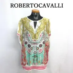 MY3019▲ROBERTOCAVALLI▲ロベルタカヴァリ ブラウス シルク混のサムネイル