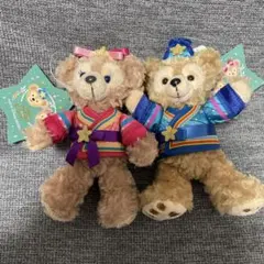 【新品】ディズニーシー 七夕Days 2014 ぬいぐるみ ピンバッジ