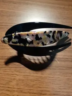 Berryz 波状デザイン ヘアクリップ