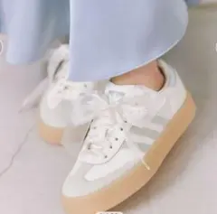 【新品未使用】adidas サンバ　スニーカー　SNIDEL ミント23.5