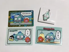 美品　サンリオキャラクターズダブルチャームグミハンギョドン　キャラクターズカード
