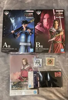 一番くじ　キングダム　信　蒙恬　A賞 B賞 フィギュアセット　おまけつき