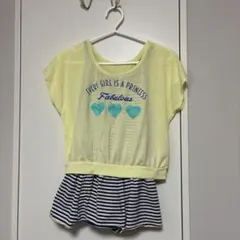 女の子用ワンピース水着セット