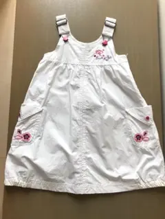 SeRGeNT MaJoR ジャンパースカート　100㎝位　ホワイトのサムネイル