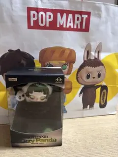 POPMART SKULLPANDA Lazy Panda ぬいぐるみ