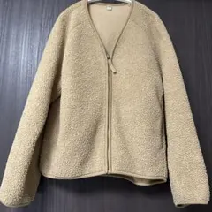 フリースカーディガン フリースジャケット