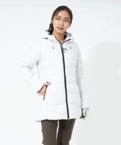 【ゆき様検討】美品 FILA GOLF　ダウンコート　袖裏ファー　ホワイト