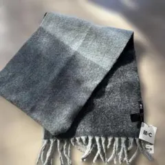 UNIQLO グレー ストール 新品未使用タグ付き210x40cm