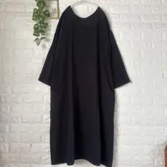 【& yarn】Aラインワンピース