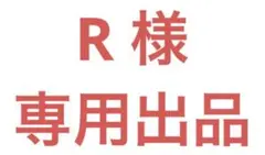 R 様　専用出品