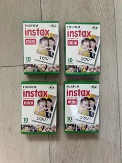 FUJIFILM instax mini フィルム 10枚入り×4