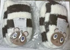 ジェラートピケ あつまれどうぶつの森 ルームソックス あつ森 コラボ 2点セット