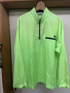 90,s Columbia ハーフジップ プルオーバー ジャケット ネオンカラー