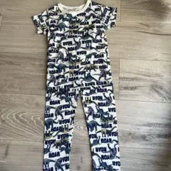 恐竜プリント ベビーパジャマ 90センチ