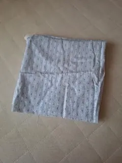 ち*ま様 綿プリント生地 白と青のストライプ