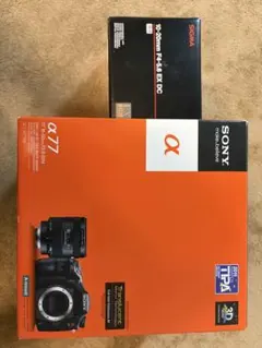 【新品】セット❶SONY α77 ズームレンズキット ＋ ❷SIGMA広角レンズのサムネイル