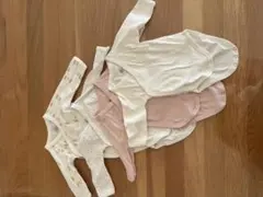 Petit Bateau 長袖ロンパース(新生児)