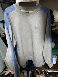 needles スウェット　ブルー　XL
