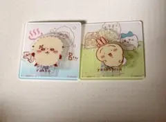 ちいかわアクリルシーンクリップビスケット うさぎ　らっこ